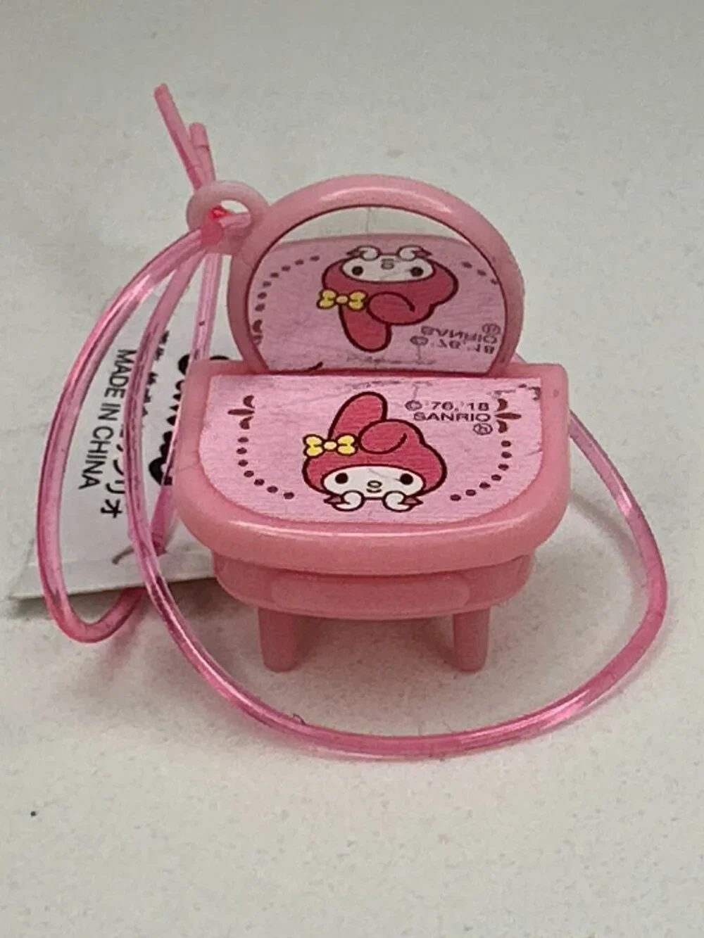 Rare Sanrio My Melody Mini Hair Salon Desk Charm Promo GWP